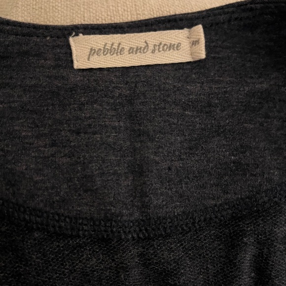 Women’s Pebble and Stone Blue Cardigan Size M - Picture 2 of 2